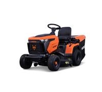FUXTEC Tractor FX-RMT84M • Motor Gasolina • Ancho 83 cm • Recogedor 280 L | Eficiente cambio manual de marchas • 6 alturas regulables • Función de siega marcha atrás • Ideal para áreas de césped