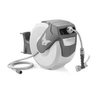 FUXTEC Wasserschlauchaufroller 30m rund FX-WSA30G Grau Gris
