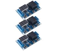 FUZYXIH Multifuncional Timer Relaisplatine DC6-30V Digital Cyluscontroller Industrial Automatización Dispositivo Programable Temporizador Módulo de relé