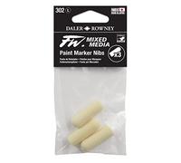 FW Daler Rowney - Rotulador (3 unidades, 3 a 6 mm), color blanco