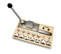Fxzqgnh Dobladora Anillos Manual Curvadora Compacto Maquinaria para Principiantes, Proyectos DIY, Máquina De Doblar Anillos Con Base De Madera