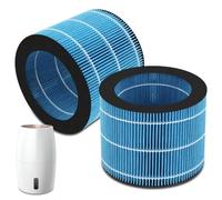 FY3446/30 - Filtro de humidificación para Philips serie 2000 y 3000 | Filtro para humidificador Philips HU2716, HU2718, HU3916, HU3918, 99,97% menos bacterias, para la congestión nasal, piel seca