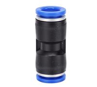 Fydun 80PCS Conexiones de Manguera de Aire de Conexión Rápida Tubo de 4 | Push Lock Neumático PE PU PA PVC Nylon 6mm 8mm 10mm Plástico Duradero Fácil de Instalar de Compresor Taller Garaje