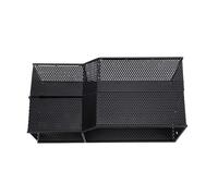 Fydun Cesta Frontal Interior de Metal con Malla para Carrito, Bandeja de | Durable Fácil Instalación Se Adapta a Muchos Vehículos Utilitarios Uso en Taller de Garaje Mecánico