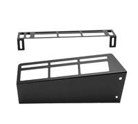 Fydun Placa de Montaje de Acero para Caja de Herramientas, Integración con Riel de Aluminio para Asegurar Nivel de hasta 2,8 Pulgadas y Herramientas, for Almacenamiento y Organización