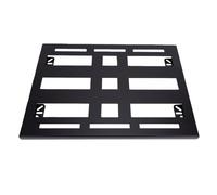 Fydun Placa de Montaje para Caja de Herramientas, con Base Metálica Negra, para Circuito de Almacenamiento Modular de Ancho Completo, Instalación en Camioneta