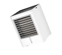 Fyearfly Mini enfriador de aire USB, 470 ml, 6 W, 3 niveles, temporizador táctil, 1 - 6 h, para tienda de campaña, oficina, camping