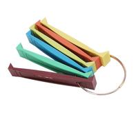 Fyearfly Peine de costilla Set 12 tamaños 6 colores ABS Aire acondicionado