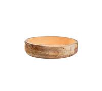 FYNCH-HATTON Cuenco de madera 32x8cm SINGA Cantaloupe naranja