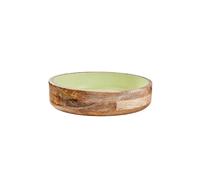 FYNCH-HATTON Cuenco de madera 32x8cm SINGA Truffle verde