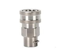 FytStycale Adaptador Tubo con Pasador Resistente a la Corrosión Conector Hidrolimpiadora con Enchufe Metálico para Limpieza, 博士母座转3/8大母头