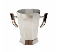 FytStycale Cubitera de Champán Estilo Moderno Cubitera de Acero Inoxidable Acabado Espejo para Establecimientos Bebidas, Restaurantes, Bar, Restaurante