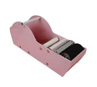 FytStycale Dispensador Profesional de Cinta de Embalaje Cortadora Manual de Cinta Selladora Máquina Dispensadora Portátil con Hoja Antióxido Adecuado para Oficin, Rosa