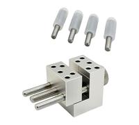 FytStycale Mini Tornillo de Banco con Mordaza Máxima de 30 Mm Mm para Aficionados. Banco de Trabajo Portátil Ligero.