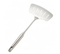 FytStycale Paleta Culinaria Ranurada Acabado Cepillado Paleta Culinaria Plana Resistente Al Caliente Utensilio