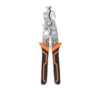 Fzaqwen Alicates, Herramienta de Crimpado, Herramienta para Electricistas, de Alambre de Acero Multiusos, Crimpadora de Alambre para Pelar