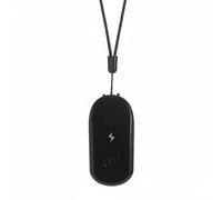 Fzaqwen Purificador de Aire Portátil Collar Personal Difusor de Aire Limpiador Ambiental Tecnología de Avanzada Silenciosa Material Apto para Trabajo Viajes Lectura Sueño Reun, Negro