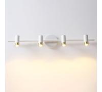 FZQSXAZU Aplique de baño Moderno para tocador, Aplique de Pared sobre Espejo | Luces para Pintar, Base MR11 de 2 Pines (110 V | 220-240 V), lámpara para exhibición de Arte, Obras de Arte, g