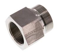 G 1 1/2'' x G 1 1/4'' M/F Adaptador reductor de acero inoxidable 315 Bar - Hidráulico