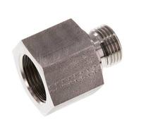 G 1/2'' x G 3/4'' M/F Adaptador reductor de acero inoxidable 400 Bar - Hidráulico