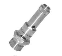 G 1/4'' Acero inoxidable 316 Válvula de seguridad preajustada 15 bar (217.56 psi) DN 8