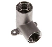 G 3/4'' Acero inoxidable Empalme de aire de 2 vías montado en la pared 16 Bar
