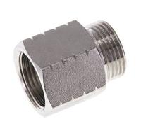 G 3/4'' x 3/4'' NPT M/F Anillo reductor de acero inoxidable 40 Bar - Hidráulico