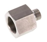 G 3/8'' x G 3/4'' M/F Adaptador reductor de acero inoxidable 400 Bar - Hidráulico