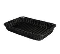 G.E.T Cesta rectangular 45,7 x 31,1 x 6,4 cm Negro