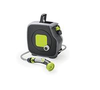 G.F. Srl Aquabag Style - Mini enrollador Compacto de jardín con Tubo de 11,5 m, Kit Listo para Usar, para el riego de Plantas, jarrones, Balcones y Jardines, Fabricado en Italia, Color Lima