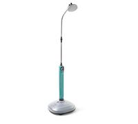 G.F. SRL Sunny Niagara - Ducha Solar de jardín para Piscina, para Exteriores, Ideal también para Vacaciones y Camping, con Mezclador para Agua Caliente y fría, con Gran alcachofa de Ducha, Color Azul