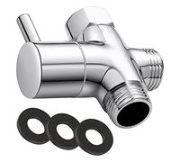G1/2” Valvula Desviadora 3 Vias Valvula Desvio Grifo Ducha, Latón Válvula de Ducha para cabezal de ducha de mano y cabezal de pulverización fijo, G1/2 20mm universal baño pieza de repuesto