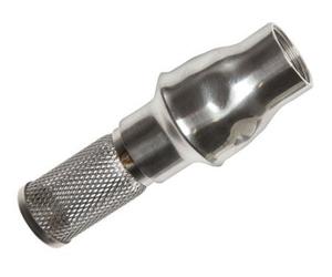 G1 Válvula de pie de 1/2'' de acero inoxidable 316 FKM 0,03bar