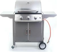 G21 Parrilla de gas G21 Oklahoma, línea Premium para barbacoa, con 3 quemadores
