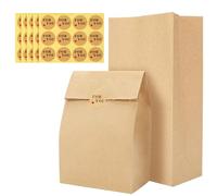G2PLUS 100PCS Bolsas Papel Kraft,Bolsas Papel Pequeñas,Bolsitas Regalo