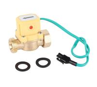 G3/4 Interruptor de Flujo de Agua, Sensor de Flujo con Rosca G3/4, Interruptor de Control Automático por Presión Electrónica 220V para Hidráulico