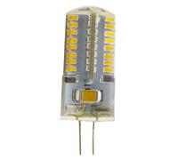 G4 LED 64 SMD3014 220 V 4 W 290 - 320Lumen High Power Blanco Cálido 3000 K bombilla Recambio para halógeno de 50 W lámpara, no regulable, ángulo de emisión de 360º