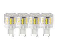 G9 Bombillas LED 5W Non Regulable,5W Equivalente a 50W Halógena,blanco frío 6000K,500LM,Sin Parpadeo,Lámpara G9 Para Iluminación Del Hogar,Pack de 4