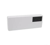 GA-106 - Distribuidor de calefacción de 8 zonas para calefacción por suelo radiante, control central para caldera y bomba de circulación, 230 V CA, máx. 16 A, con indicador LED, carcasa ABS, color