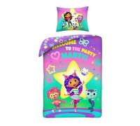 Gabby Casa Muñecas Funda Nórdica Cama 90 140x200 + Funda Almohada 70x90