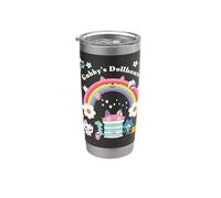 Gabby’s Dollhouse Rainbow House Fun Vaso térmico de acero inoxidable de doble pared