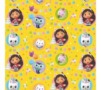 Gabby's - Papel de regalo para casa de muñecas (4 m)