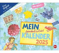 Gabi Kohwagner Mi calendario personal 2025: calendario ilustrado en detalles para colgar con mucho espacio para organizar. Calendario de pared 2025 para registrar.