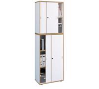 Gabinete de madera de la carpeta del archivo del gabinete de los muebles de oficina del gabinete Salia 5-fold ancho 60 cm puertas correderas