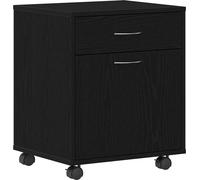 Gabinete rodante con rueda Roble 45 x 38 x 54 cm