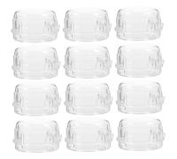Gadpiparty 12piezas Funda Protectora Para Estufa De Gas Protectores Seguros Para Perillas De Estufa Cubiertas De Repuesto Hogar
