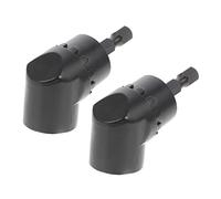 Gadpiparty 2 Uds Destornillador De Esquina De 105 Bits Adaptador Inalámbrico Eléctrico Destornillador De Potencia De Conducción Herramienta De Mano Herramienta Eléctrica Taladro De Ángulo De
