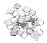 Gadpiparty 30 Ganchos de Cabeza de Toro Doble Orificio para Colgar Cuadros y Espejos, Soporte Resistente de Metal para Estilo Moderno