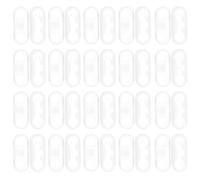 Gadpiparty 60 Piezas Clip de Cuentas para Cortina Vertical Transparente Pom | Conector de Cadena para Persianas Enrollables, Plástico Resistente al Desgaste, Instalación Sencilla, Repuesto Compatible