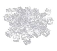 Gadpiparty Cubos de hielo falsos para fotografía, 50 piezas para fines decorativos, acrílicos con alto efecto de simulación, ligeros, adecuados para manualidades e imágenes
